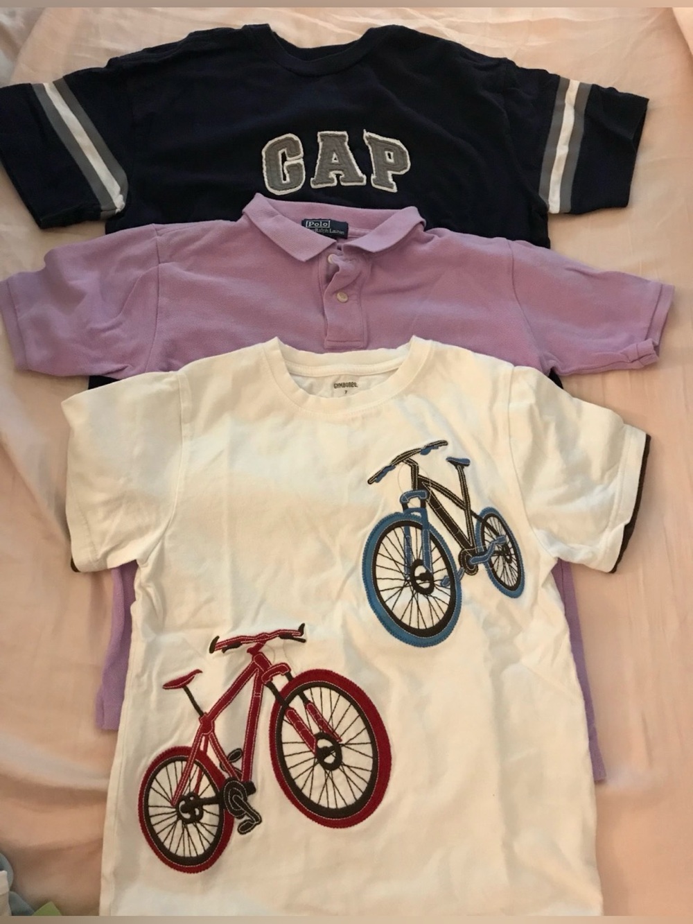 GAP Gymboree Polo Ralph Lauren Shirt  Tee CK Boy Sz 6, 7 & 8